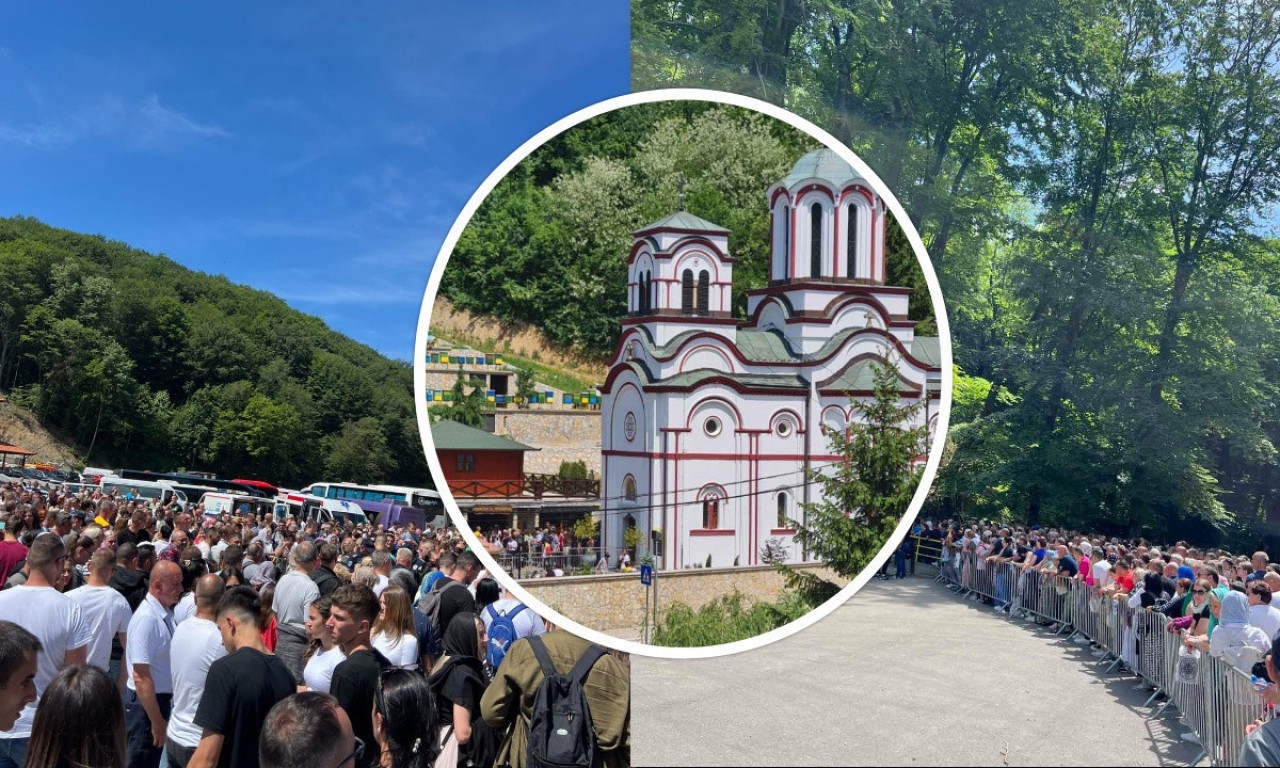 DUHOVNI ZEMLJOTRES U TUMANU Hiljade svedoka čuda, mošti Svetitelja presvučene uz molitve za život (FOTO+VIDEO)