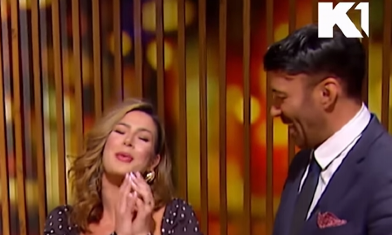 "NIJE KRASTAVAC? MAGIČNI ŠTAPIĆ?" – Ena Popov nasmejala sve na K1 dok je zatvorenih očiju pogađala namirnice! (VIDEO)