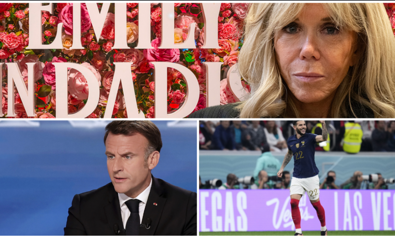 SKANDAL NA CEREMONIJI! Hakimi čekirao međunožje Brižit Makron, snimak bacio u senku šamar – svi se pitaju isto (VIDEO)