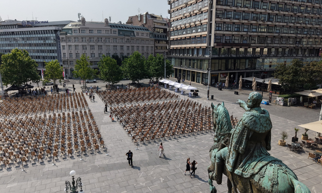 NACIONALNI DAN DONORA Evo zašto je danas 1800 stolica na Trgu Republike