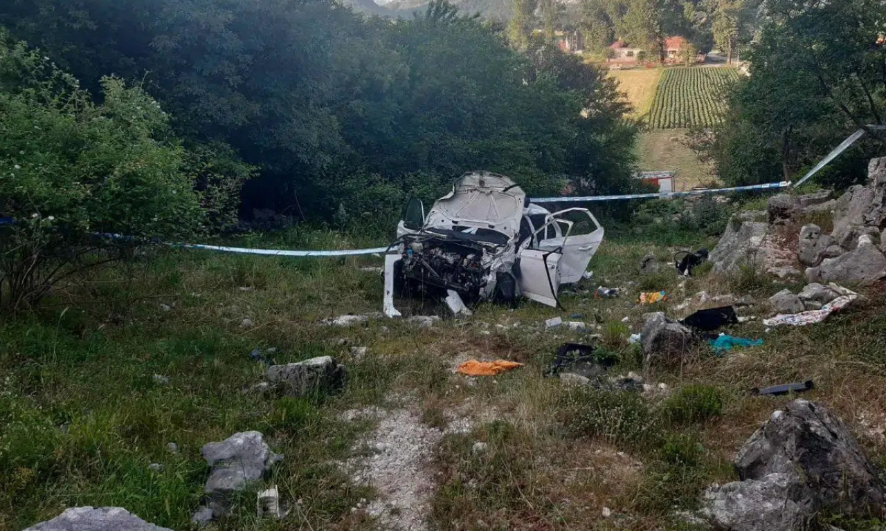 UZNEMIRUJUĆE! PRVA SLIKA GDE SU POGINULE MAJKA I BEBA IZ SRBIJE Evo kako je otac nakon teške nesreće kod Nikšića (FOTO)