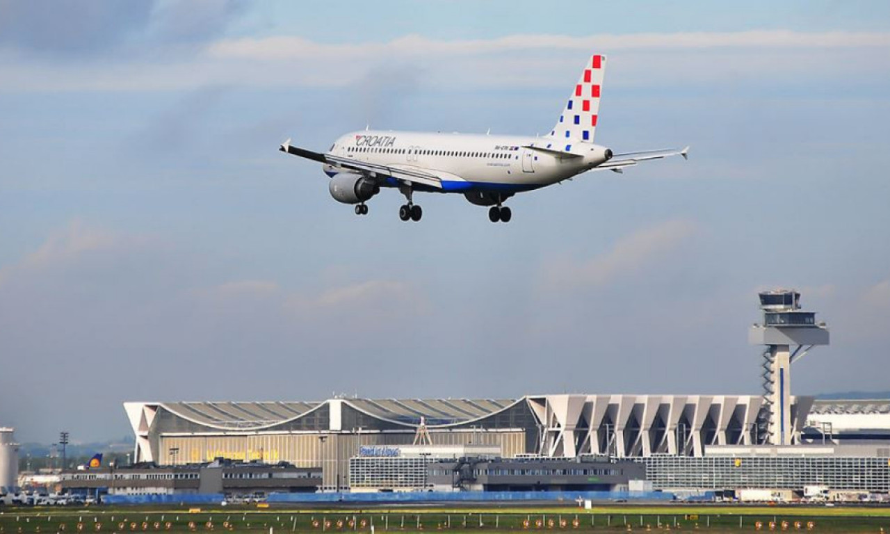 HITNO ZATVOREN AERODROM U ZAGREBU! Došlo do incidenta prilikom sletanja aviona
