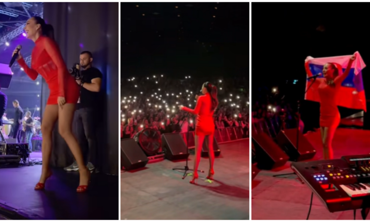EMOTIVNA NOĆ U DIZELDORFU! Ceca Ražnatović rasplakala publiku uz "Maskaradu", scena sa zastavom Srbije dirnula mnoge