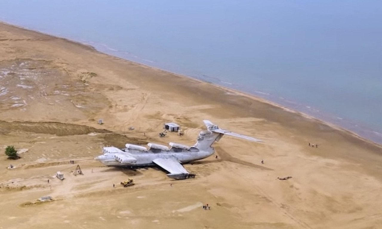 KASPIJSKO ČUDOVIŠTE Oružje iz senke od kog se NATO tresao: Leti - nije avion. Plovi - nije brod! (FOTO+VIDEO)