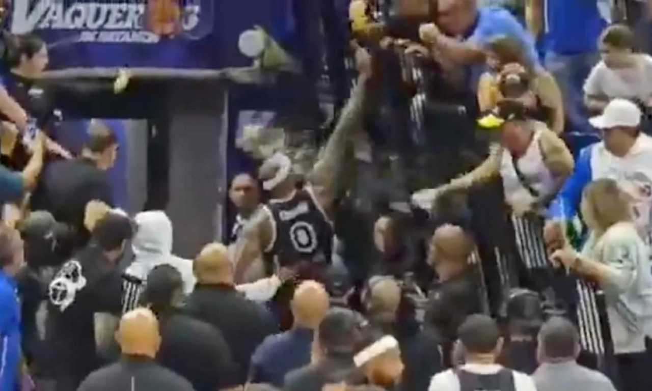 OPŠTA LUDNICA: Bivši Jokićev saigrač sukobio se s navijačima, obezbeđenje ga izbacilo (VIDEO)