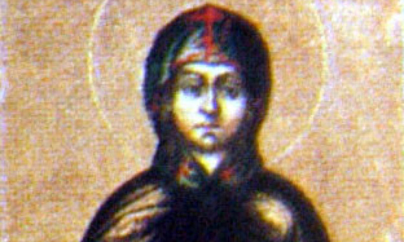 BILA JE BAČENA U MORE S KAMENOM OKO VRATA Sveta prepodobnomučenica Teodosija Tirska