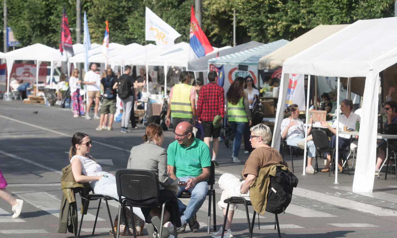 BEOGRAD STOJI! Zbog protesta nastao saobraćajni kolaps, evo gde je najgore! (VIDEO)