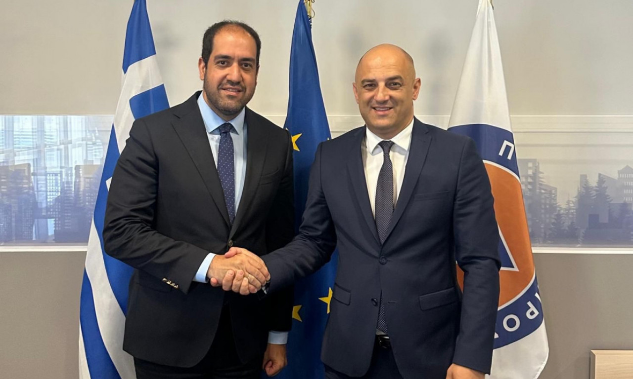 VEKOVNO PRIJATELJSTVO I BRATSKE VEZE DVA NARODA: Ambasador Srbije u Atini sastao se sa ministrom za klimatsku krizu