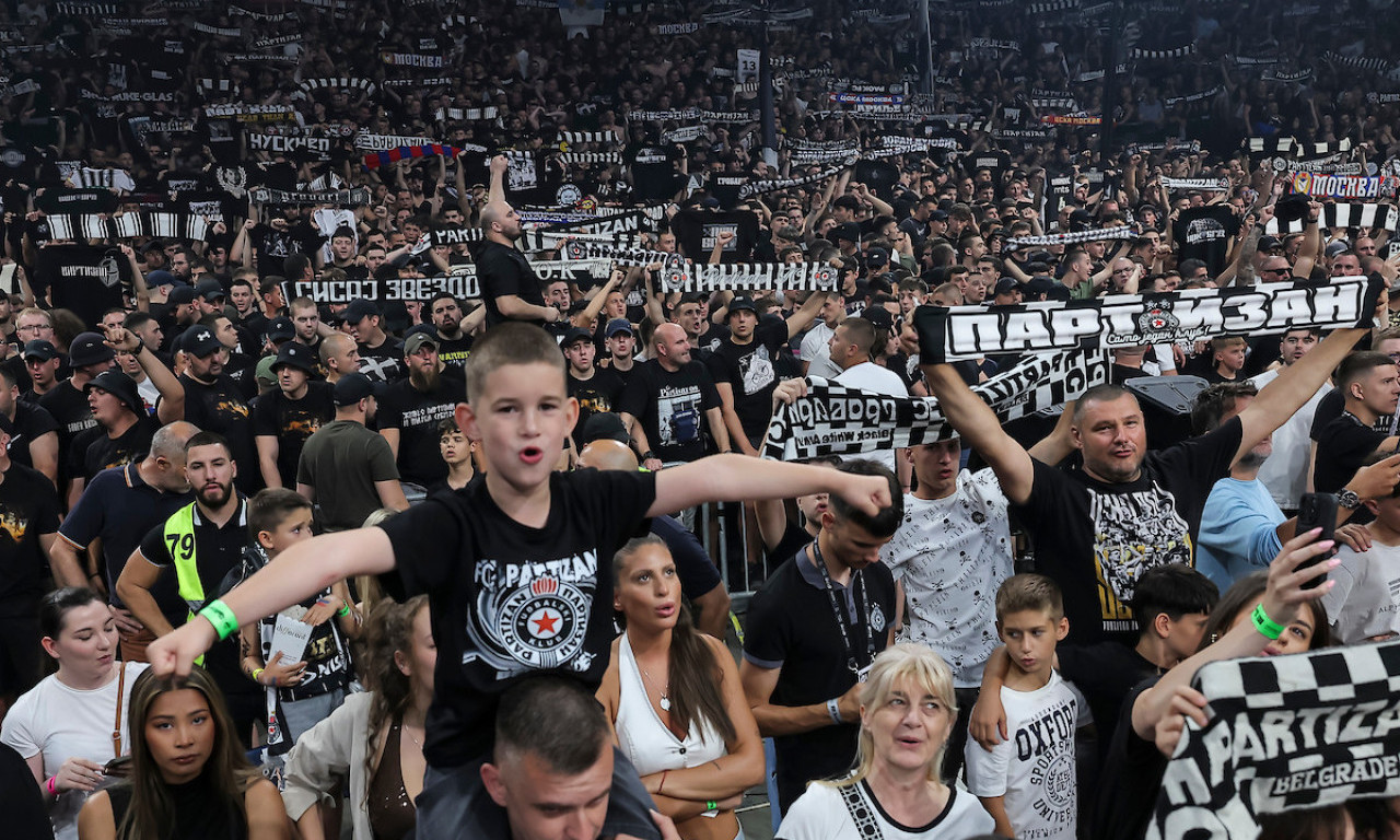 "KLUB SE VOLI I ONDA KADA MU NE IDE" Partizan rasprodao Arenu pred meč sa Barselonom!