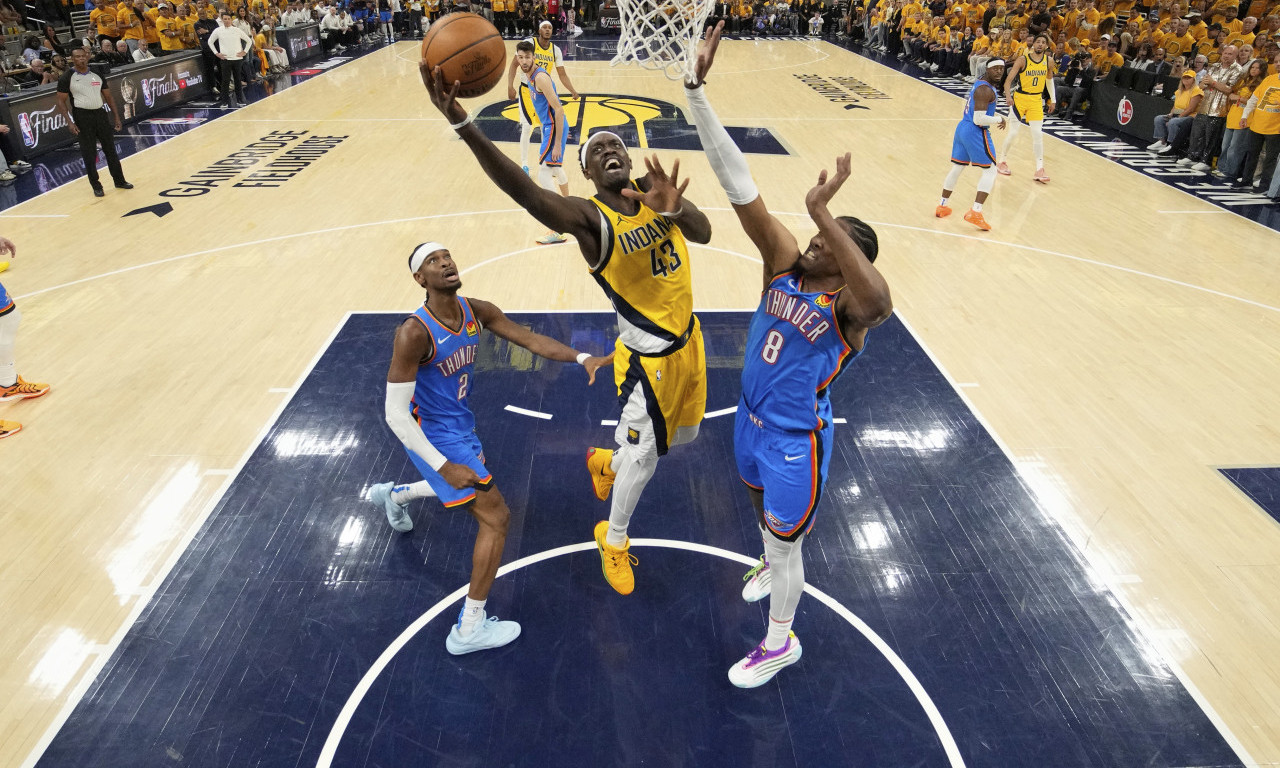 LUDNICA OD FINALNE SERIJE U NBA: Oklahoma vratila brejk, Indijana nije imala lek za Šeja! (VIDEO)