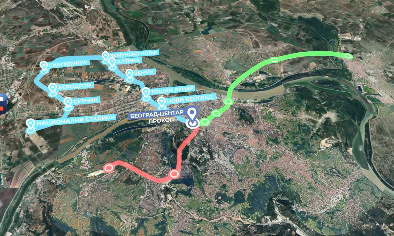 POČELA GRADNJA NOVE PRUGE U BEOGRADU Evo gde će biti stajališta (VIDEO)