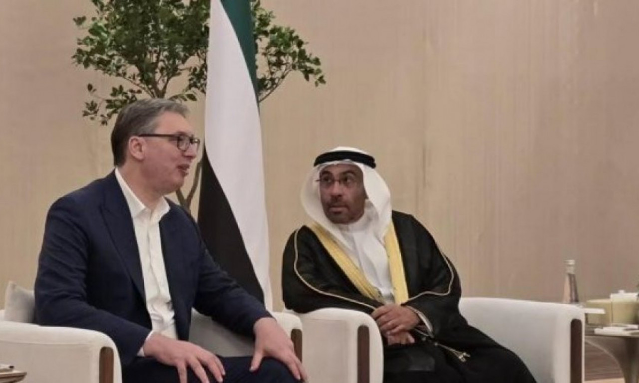 VUČIĆ STIGAO U UAE: Pogledajte kako je predsednik Srbije dočekan u Abu Dabiju!