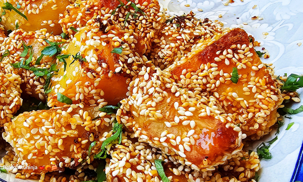 POSNI MLADI KROMPIR SA SUSAMOM Hrskavo i sočno, zaljubiš se na prvi zalogaj!