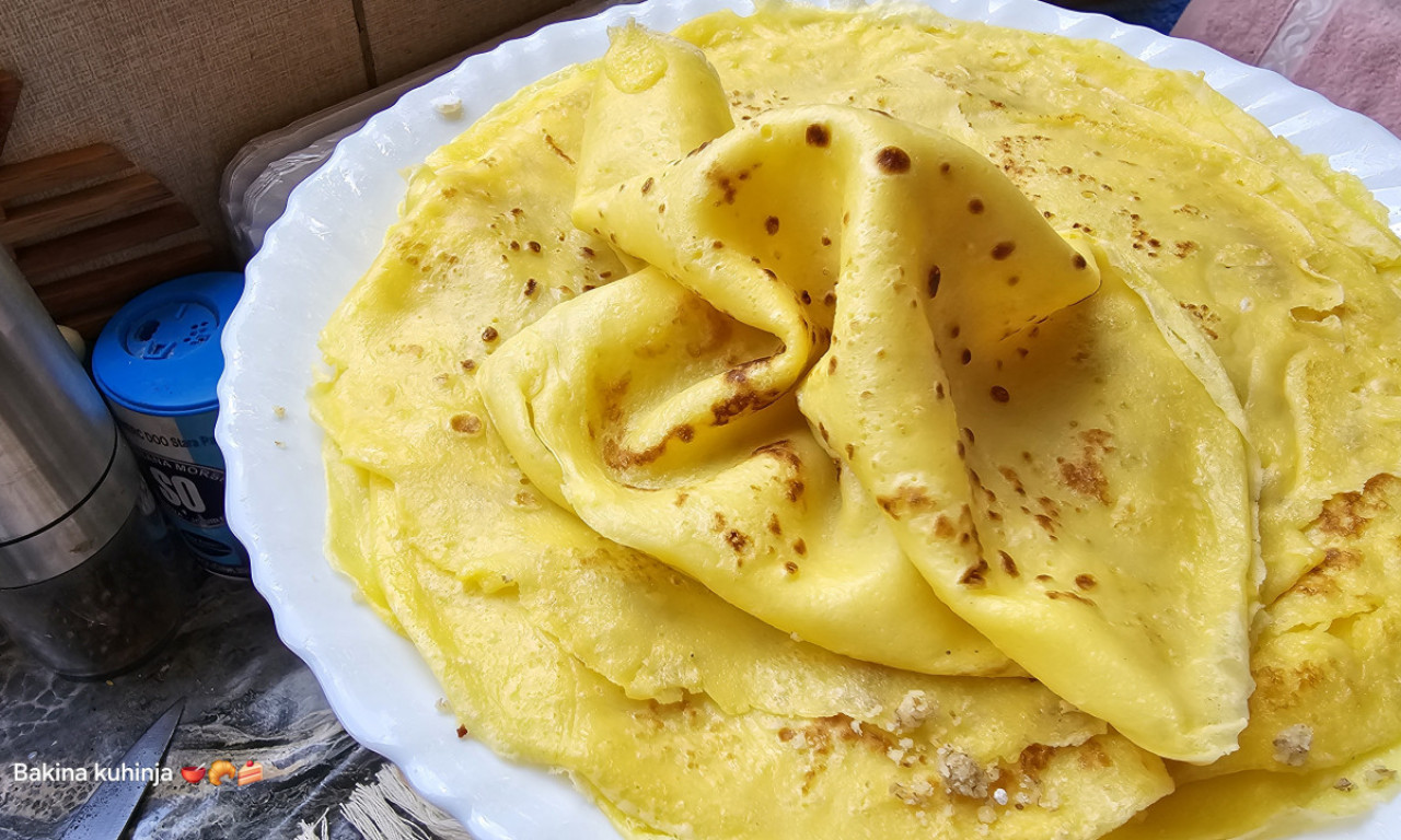 KAKO SE PRAVE PROZIRNE, MEKANE I FINE PALAČINKE Recept za početnike!