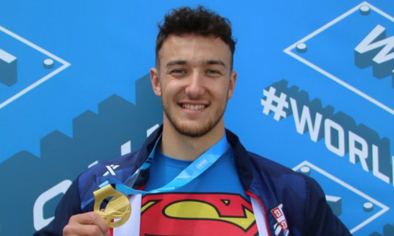 SRBIJO, PONOSI SE! I Strahinja nam doneo medalju - i to zlatnu