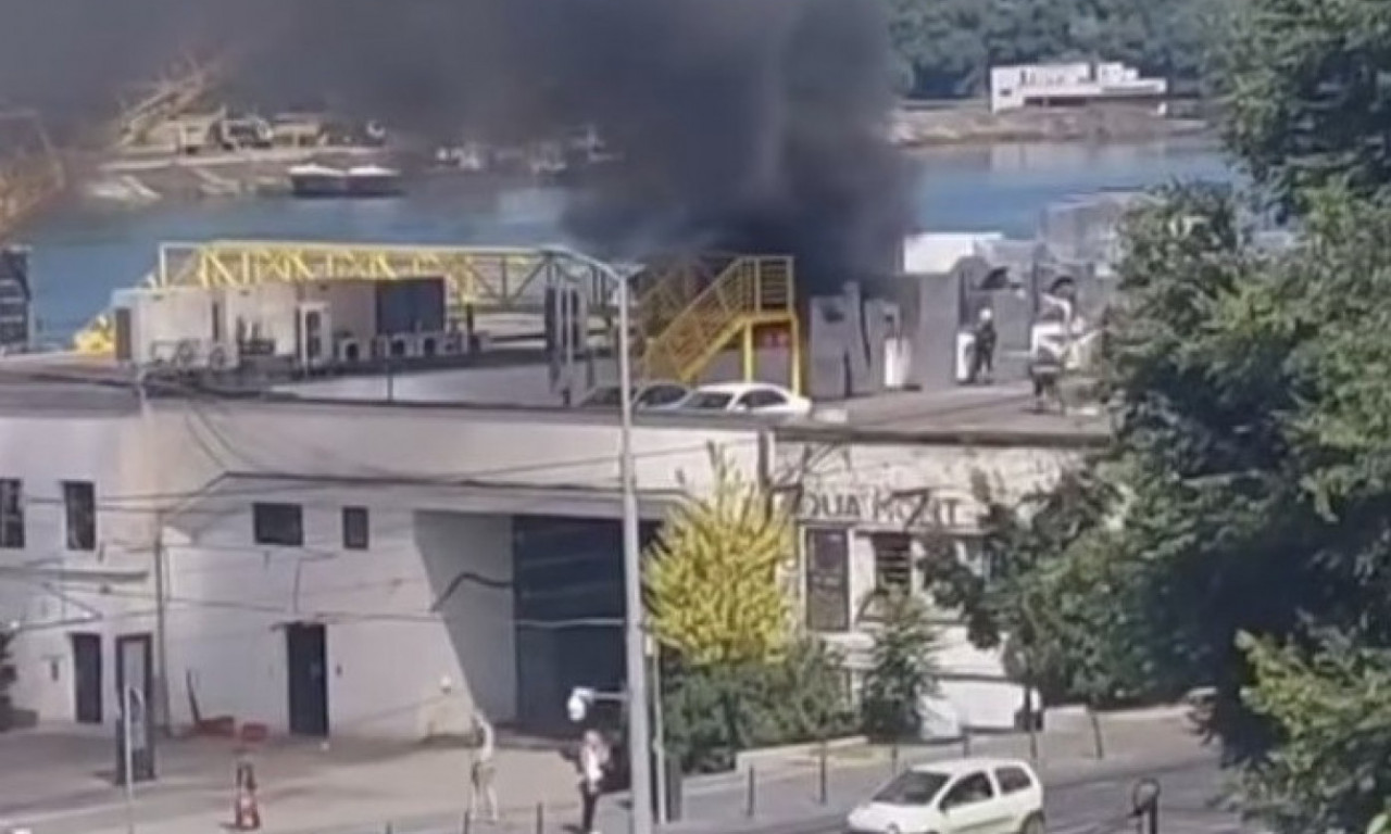 POGLEDAJTE SNIMKE POŽARA U BEOGRADU Evo šta je gorelo u Beton hali (VIDEO)