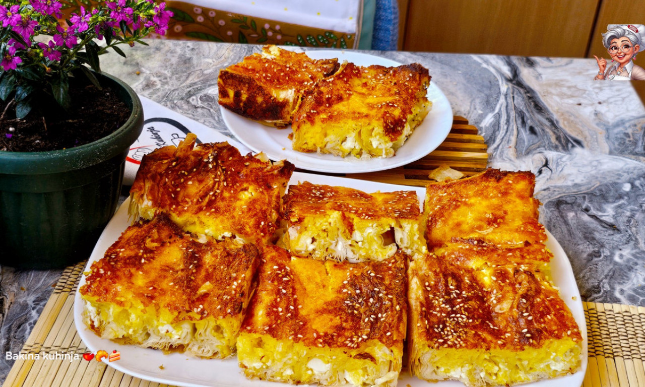 HARMONIKA PITA IZ BAKA JELINE KUHINJE IDEALNA ZA DORUČAK Laka za početnike, a ukus za prave gurmane! (VIDEO)