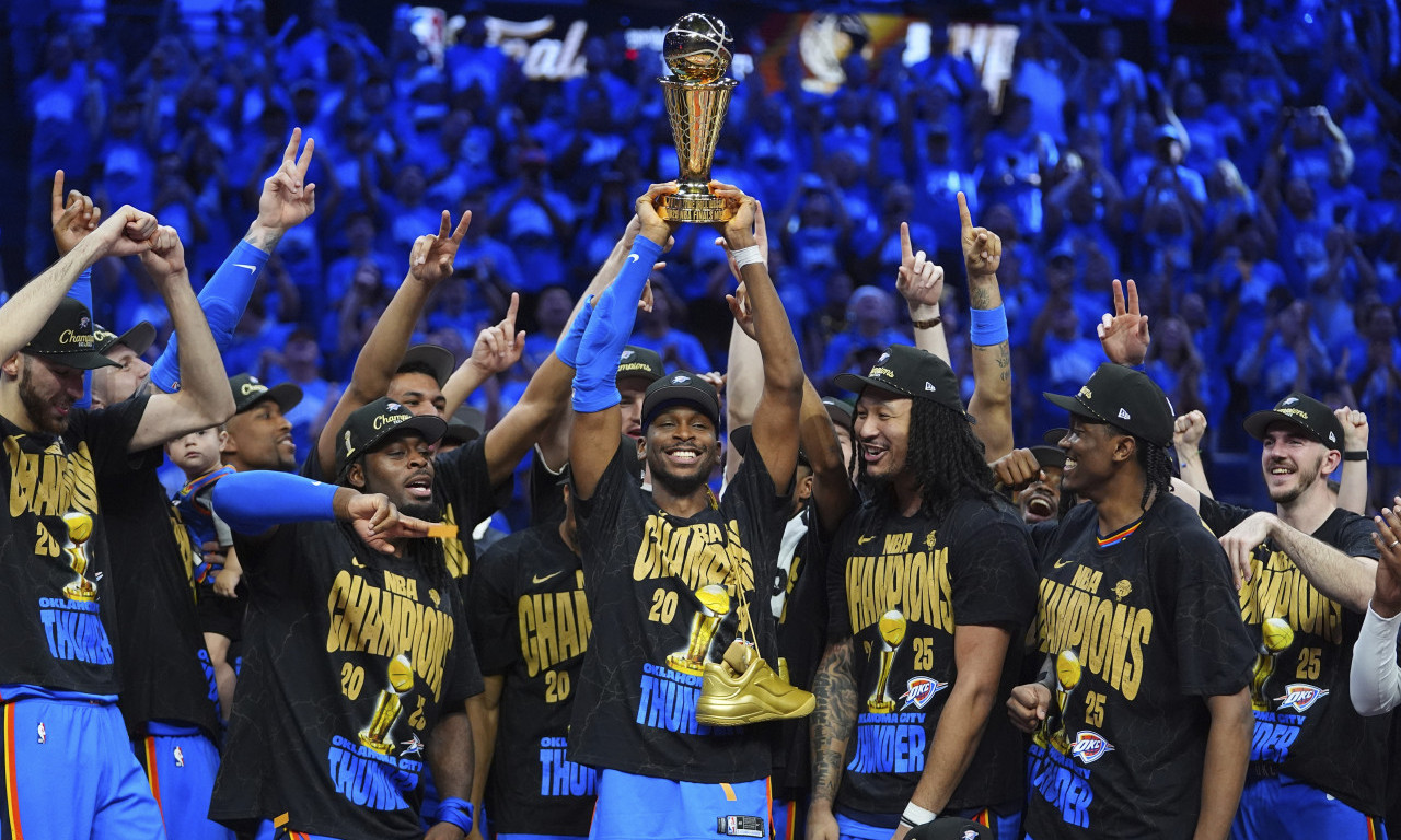OKLAHOMA JE ŠAMPION NBA LIGE! Šej Gildžes-Aleksander i momci ispisali istoriju