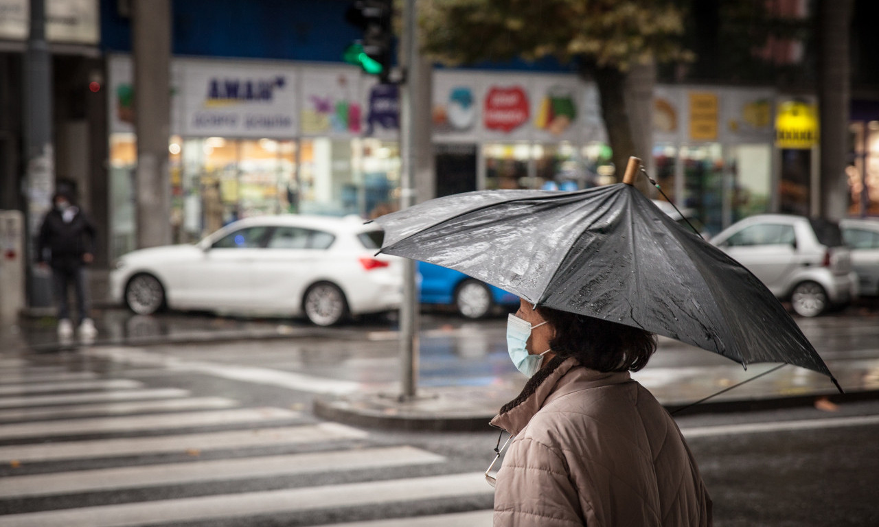 U SRBIJI KIŠNO I HLADNO VREME! U ovim delovima zemlje očekuje se snežna vejavica