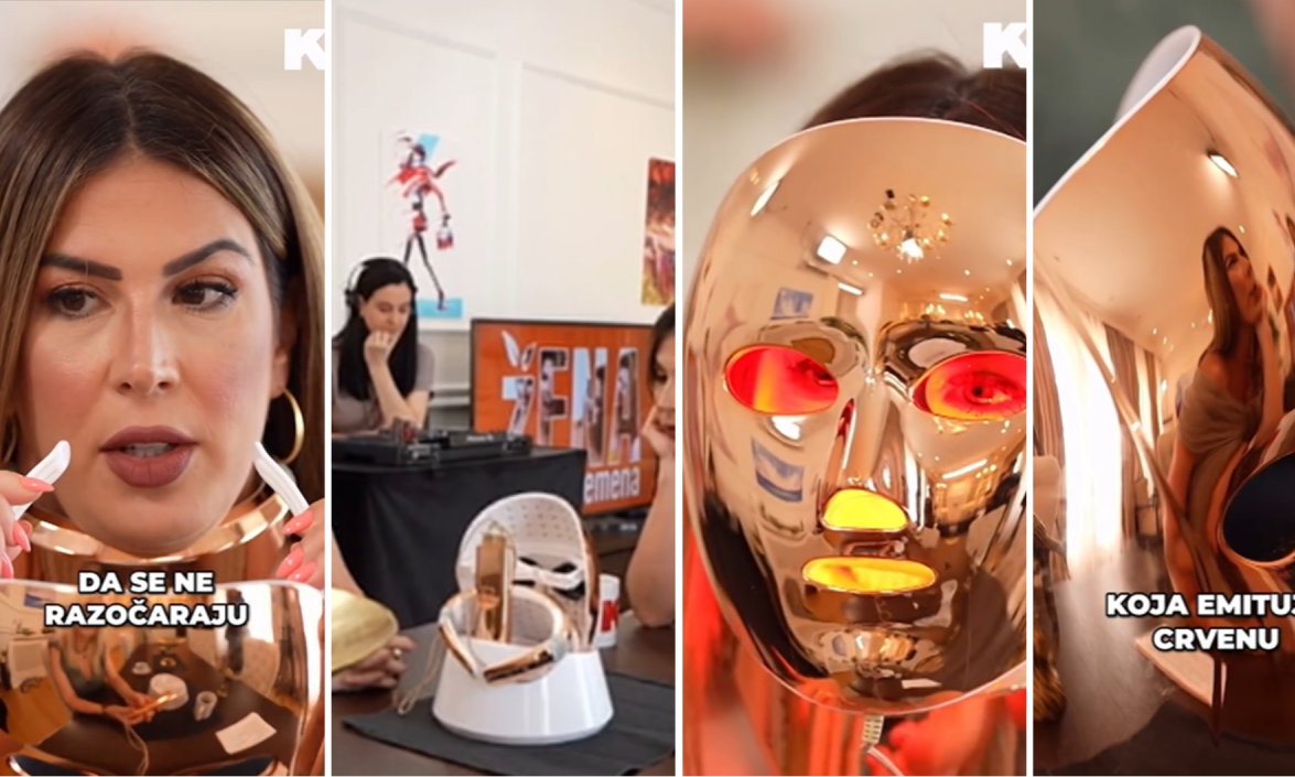 ČUDESNA CRVENA SVETLOST PODMLAĐUJE I BRIŠE BORE Ena Popov otkriva čari polarizovane lampe (VIDEO)