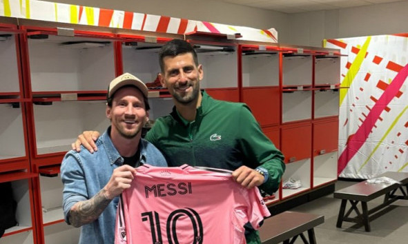 NAJVEĆI O NAJVEĆEM: Evo kako je Novak Đoković reagovao na rekord Lionela Mesija (FOTO)