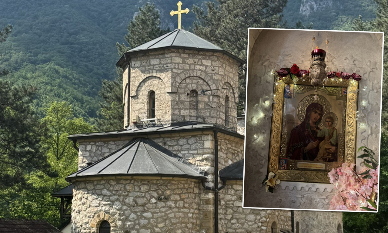 ČUDESNA IKONA U SRCU SRPSKE SVETE GORE Bogorodica Brzopomoćnica u manastiru Jovanje vekovima pomaže svima u nevolji