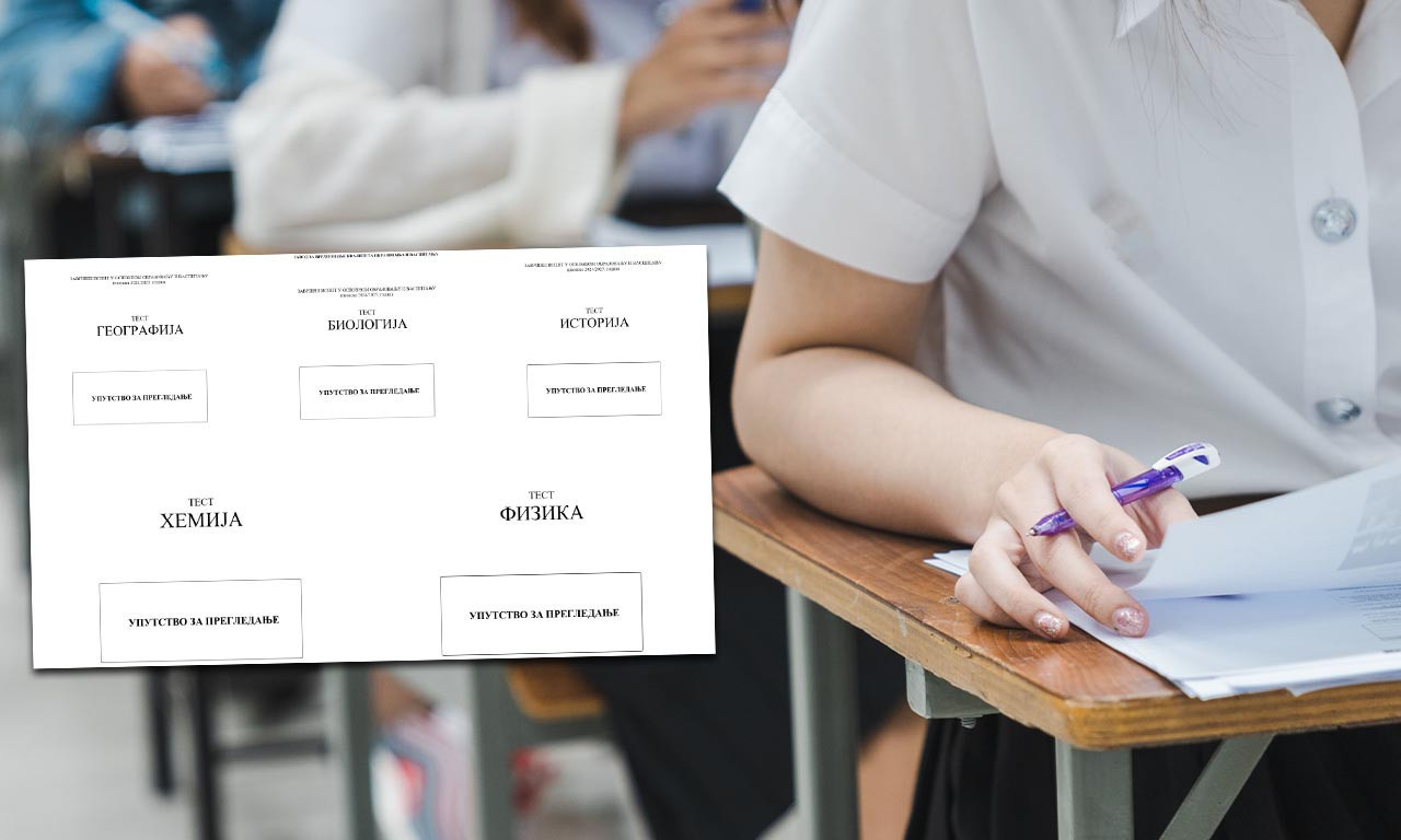 OVO SU REŠENJA TESTA IZ IZBORNOG PREDMETA Proverite kako ste prošli danas