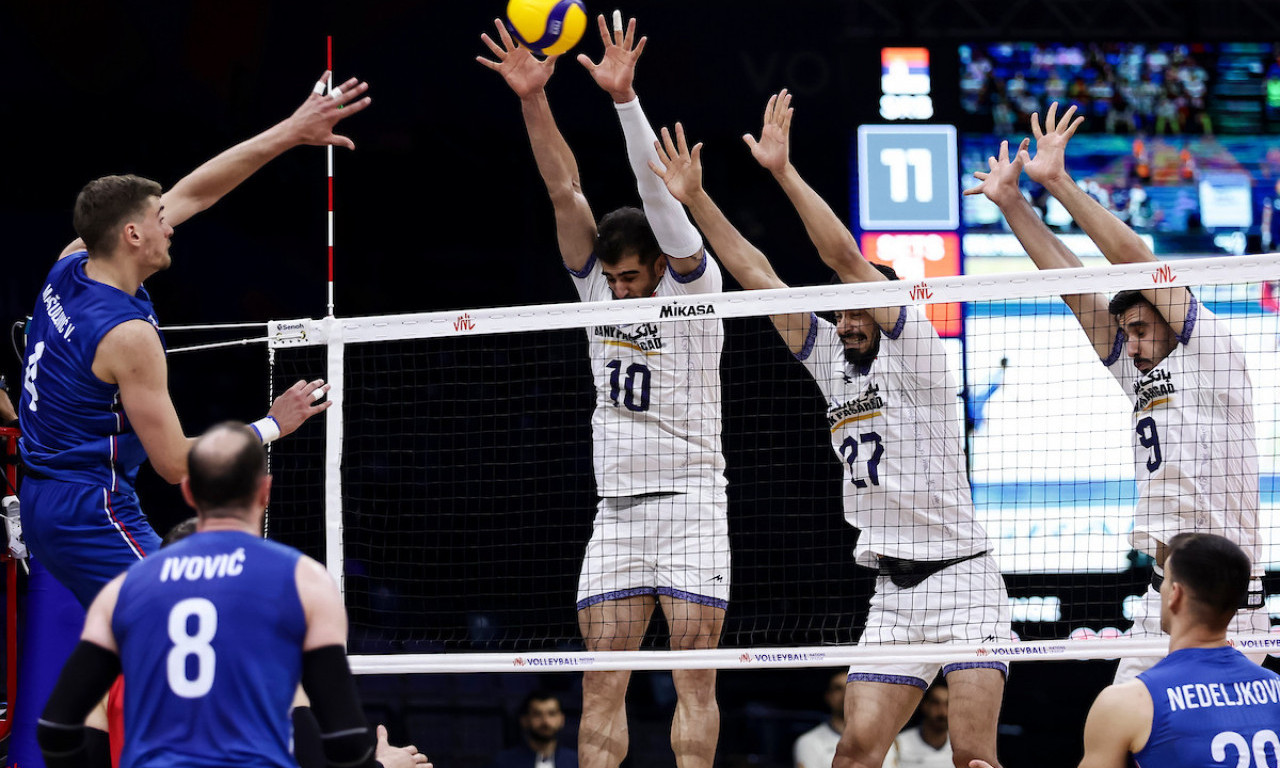 SRBIJA PALA PRED IRANOM U ARENI Novi poraz u Ligi nacija