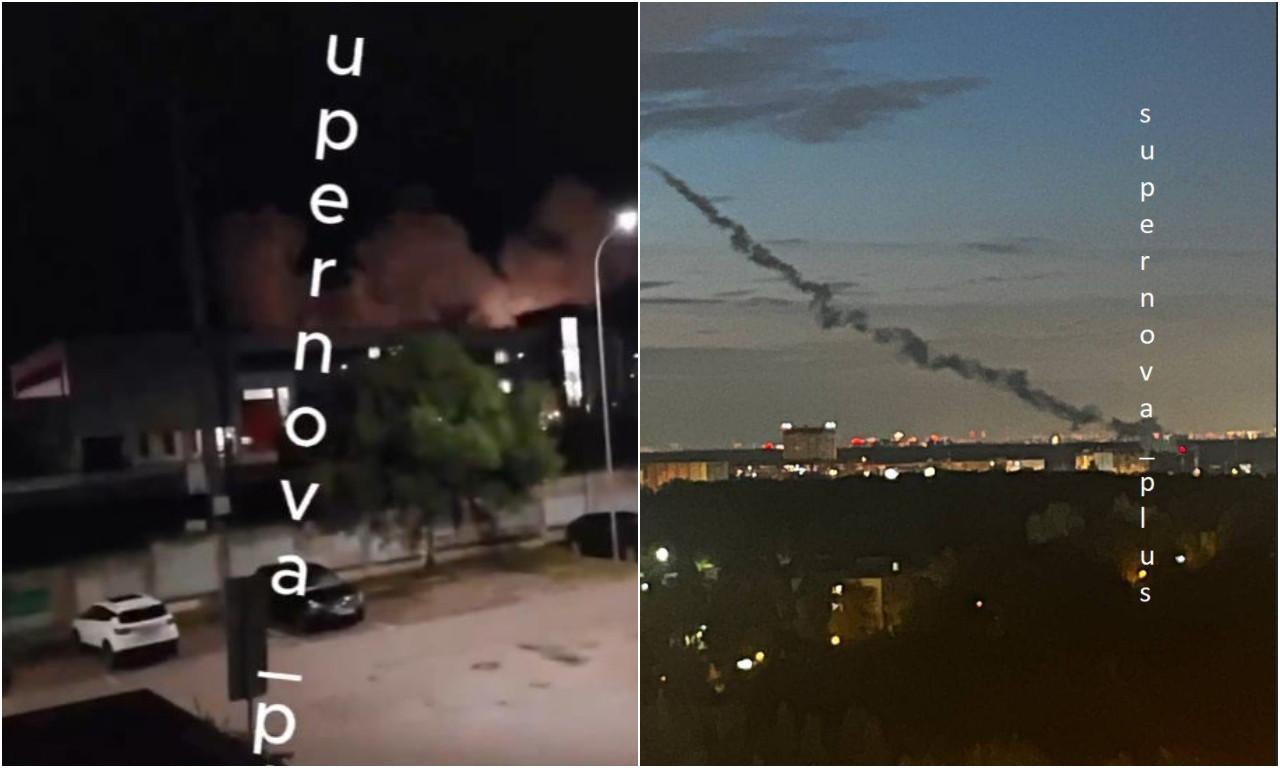 TUKU EKSPLOZIJE, AERODROMI ZATVORENI! Apokaliptično u Moskvi - pojavili se prvi snimci ukrajinskih napada dronovima