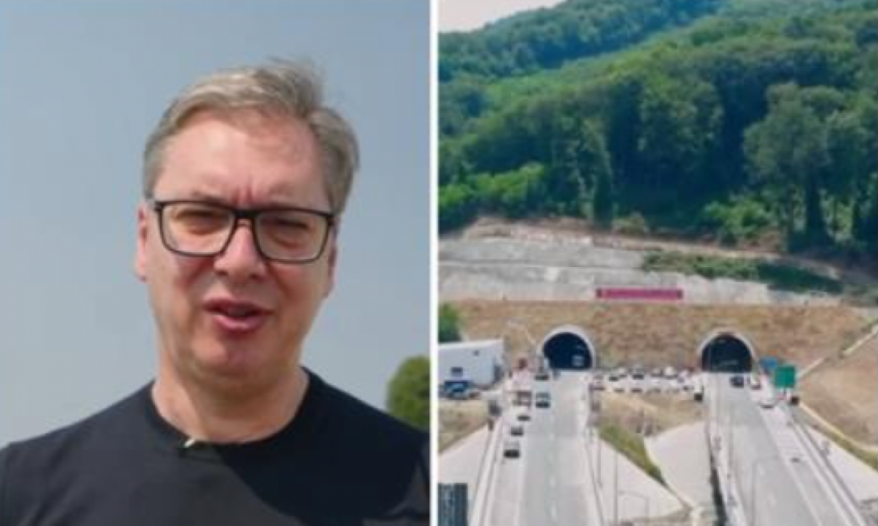 LAKO JE UNIŠTITI ZEMLJU, ALI JE TEŠKO OBNAVLJATI I GRADITI": Vučić obišao završne radove na tunelima Laz i Munjino brdo!
