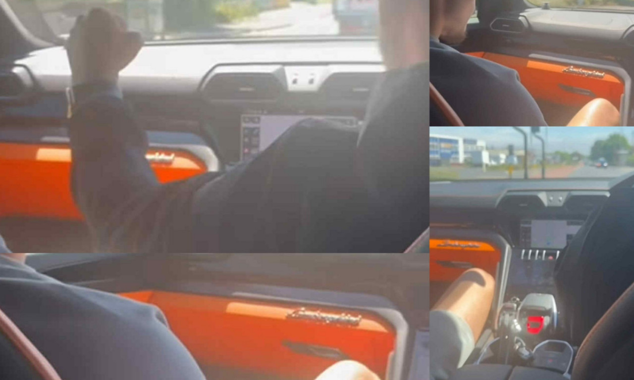 OTAC MILOŠA KERKEZA VOZI AUTO OD 300.000 EVRA Do stotke ide za 3 sekunde - svi detalji transfera u luksuzu (FOTO+VIDEO)