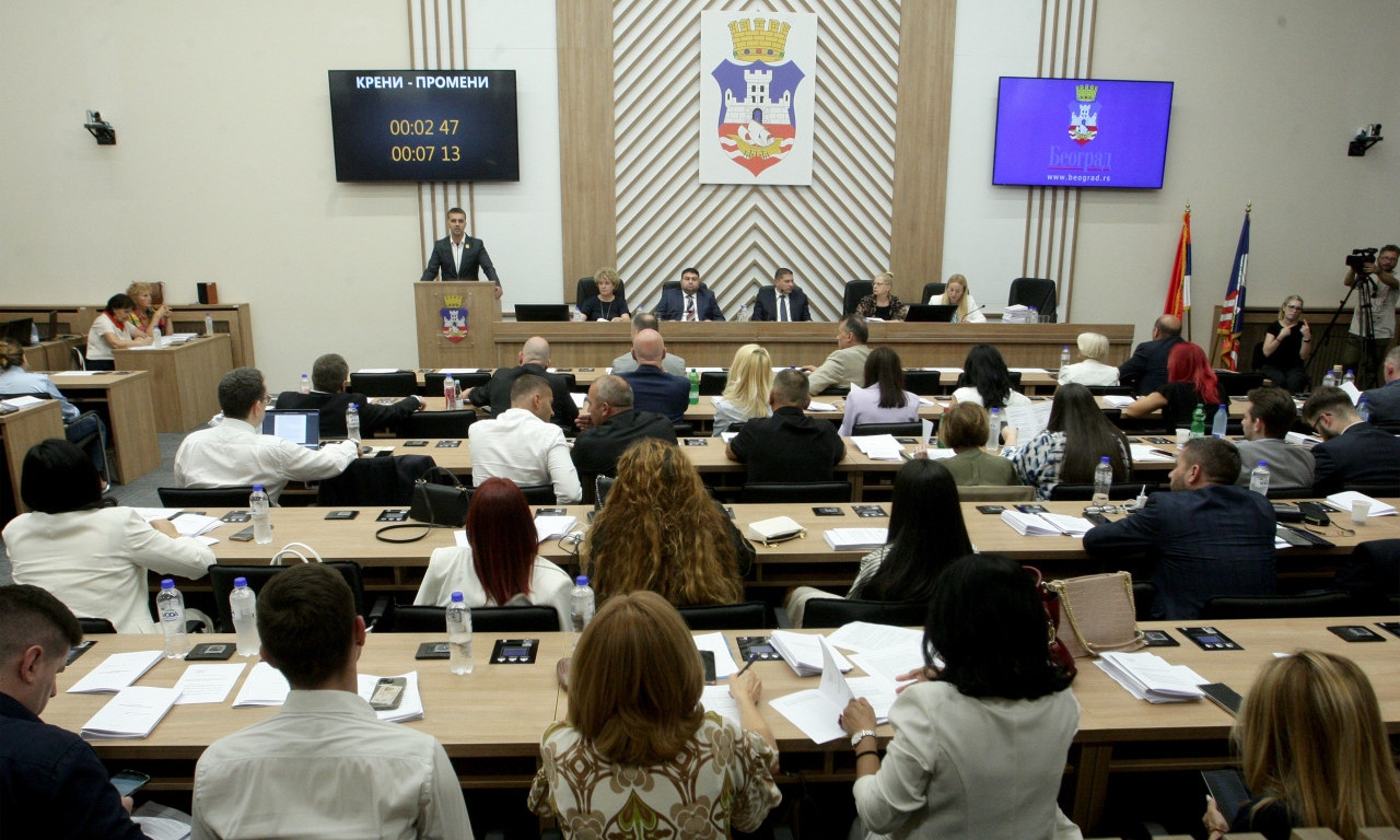 U TOKU JE SEDNICA SKUPŠTINE GRADA BEOGRADA Evo šta je na dnevnom redu (FOTO)