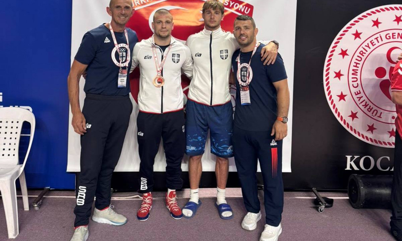 NAĐ BRONZANI NA TURNIRU U TURSKOJ: Uspeh rvača na jakom takmičenju!