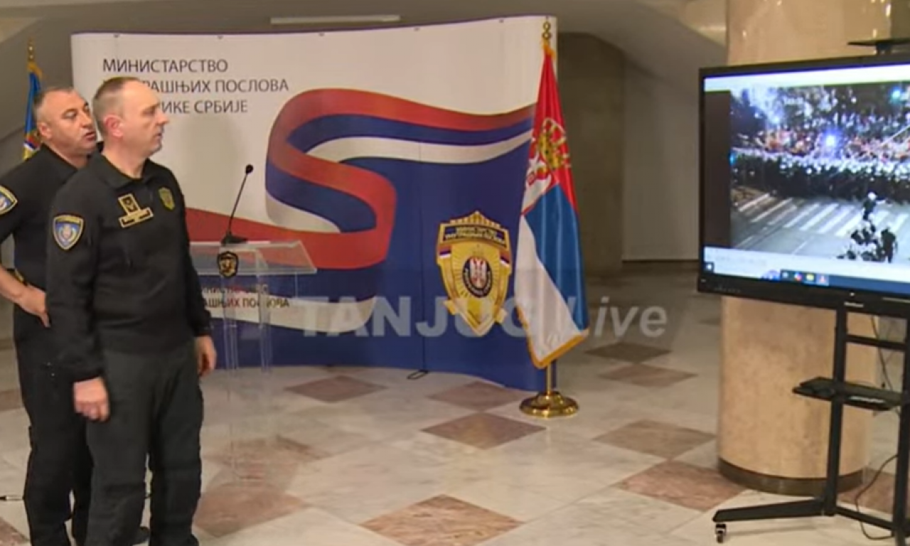 POVREĐENO 6 POLICAJACA! Direktor policije objasnio kako je sve počelo i šta se dešavalo! (VIDEO)
