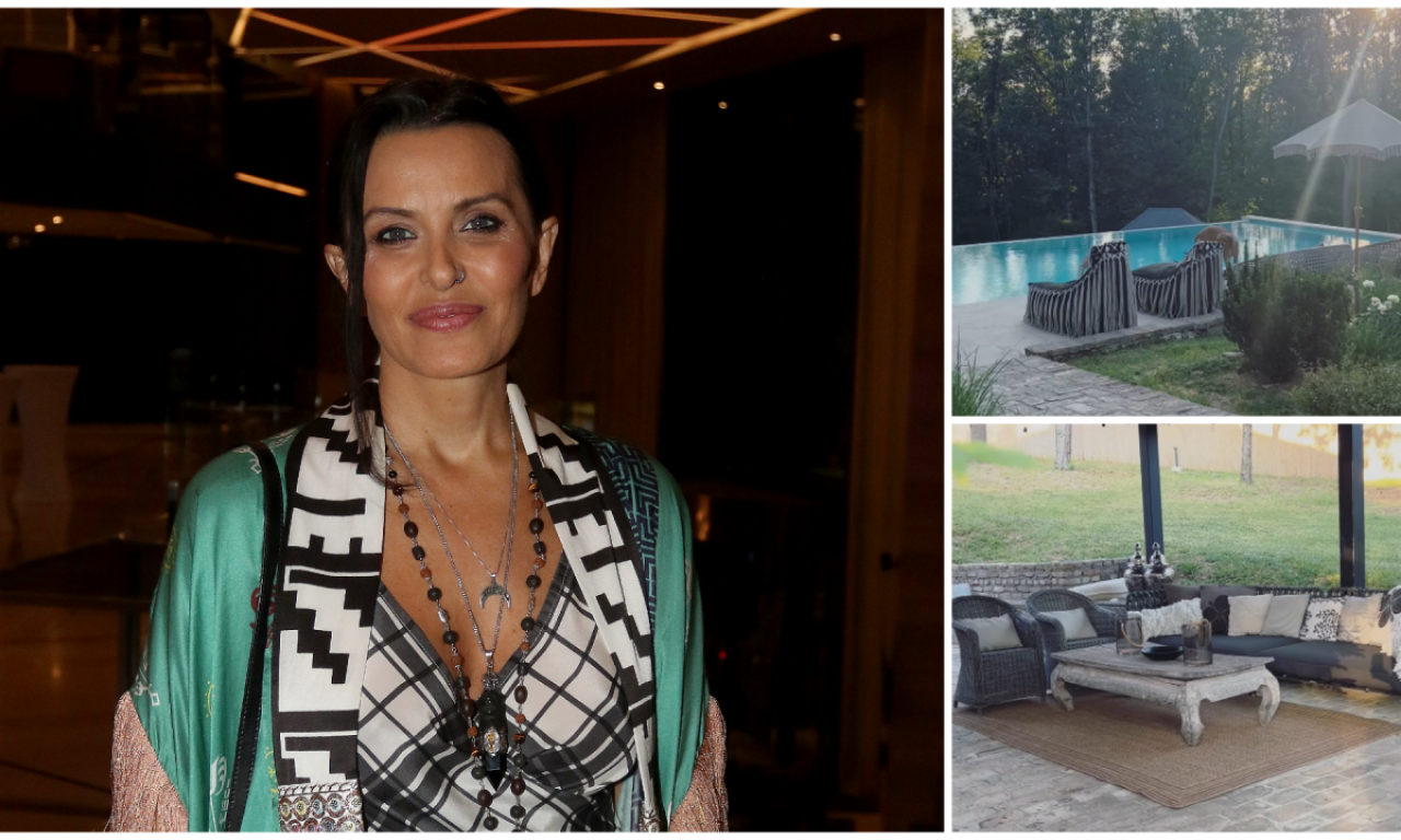 KAKVA VILA USRED ŠUME! Ovako nešto se retko viđa u Srbiji – Elena Karaman otkrila svoj luksuzni zastrašujući dom (FOTO)