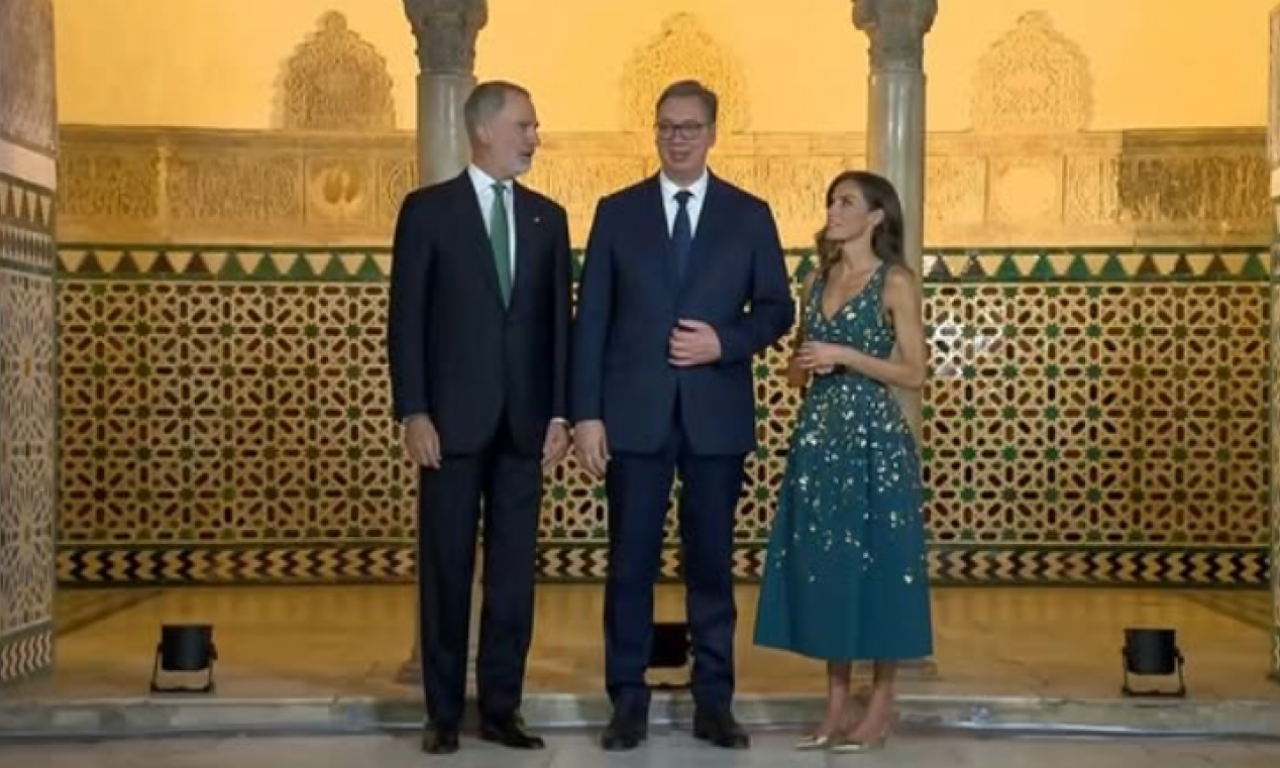 VUČIĆ NA GALA VEČERI KOD KRALJA I KRALJICE ŠPANIJE! Pogledajte šta se dešava u palati! (FOTO + VIDEO)