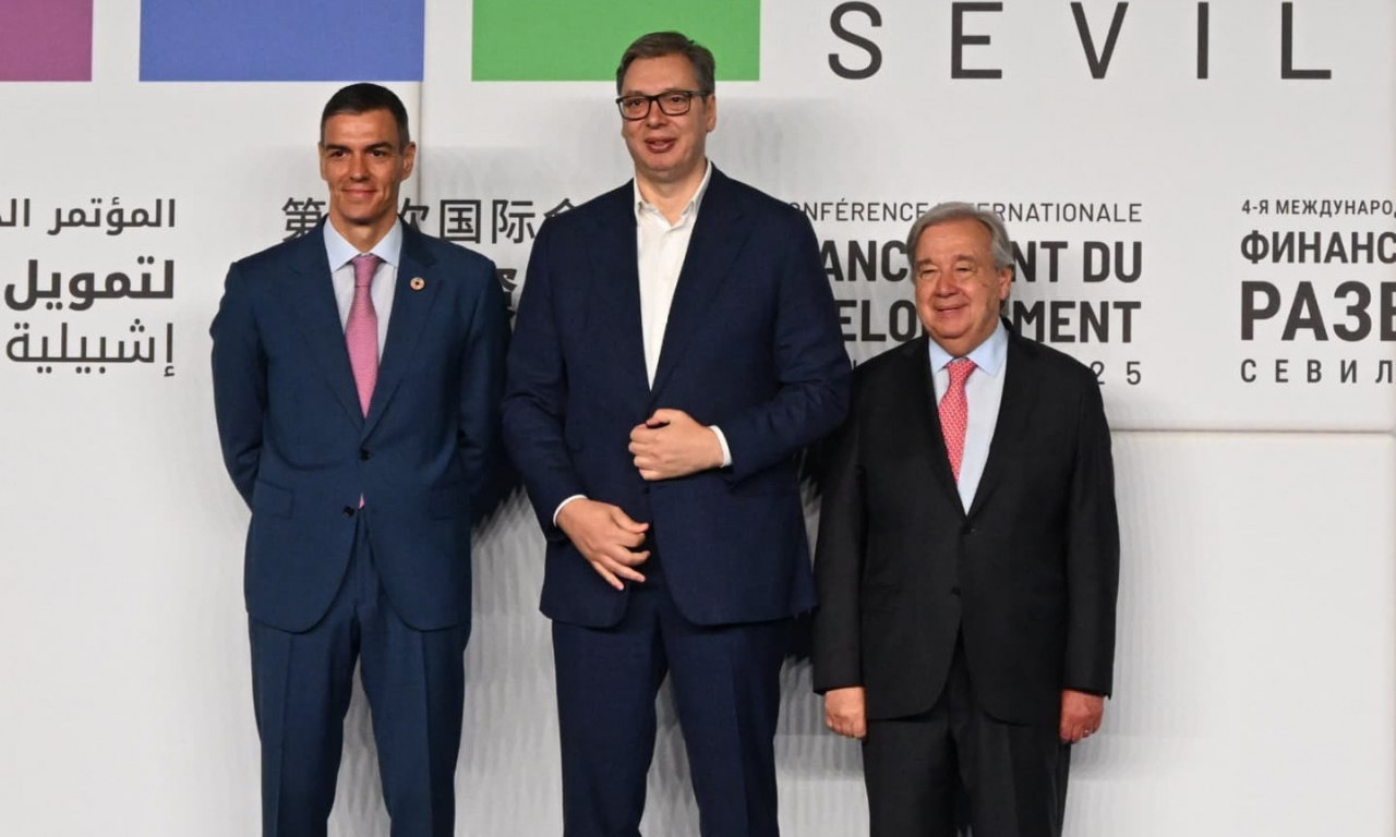 VELIKI RAZGOVORI ZA SRBIJU! Ovo je najvažnija tema zbog koje je Vučić u Sevilji (VIDEO)