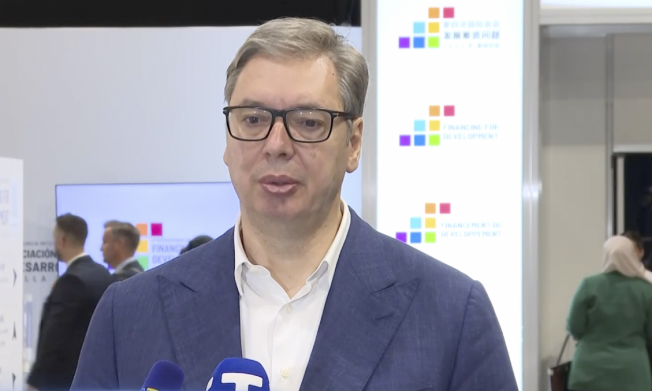 TUČU POSLE UTAKMICE UVEK TRAŽI ONAJ KOJI JE IZGUBIO Vučić iz Sevilje o blokadama i barikadama (VIDEO)