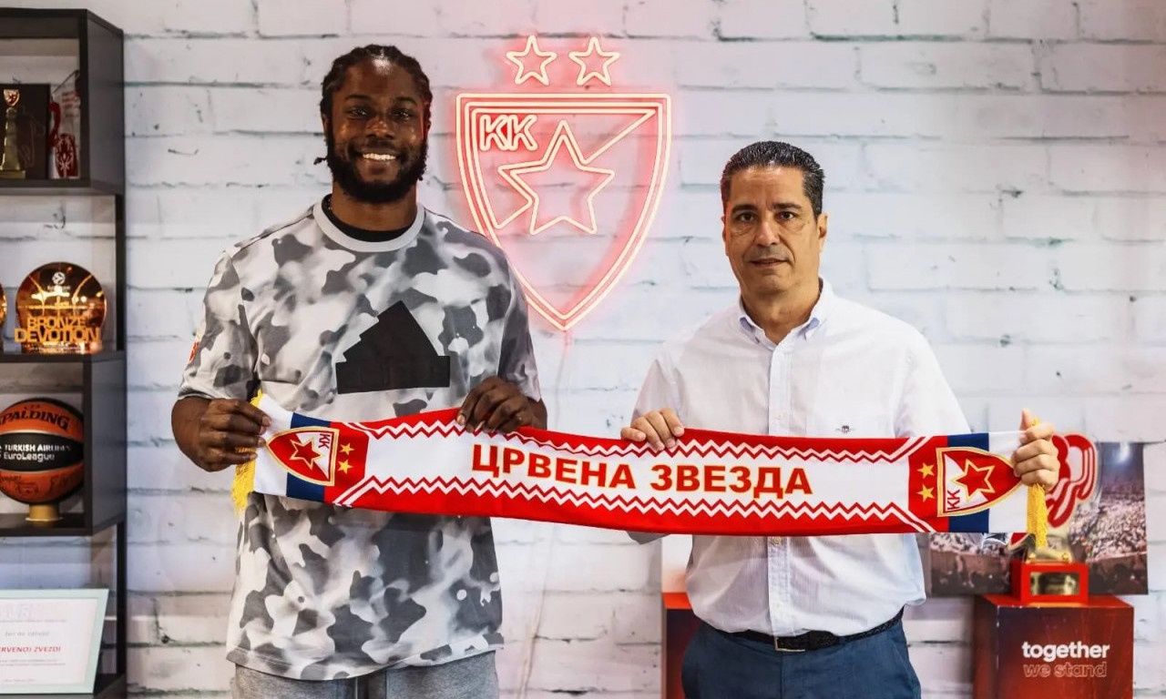 NOVI KOŠARKAŠ ZVEZDE SLETEO U BEOGRAD! Nigerijac imao poruku za navijače (VIDEO)