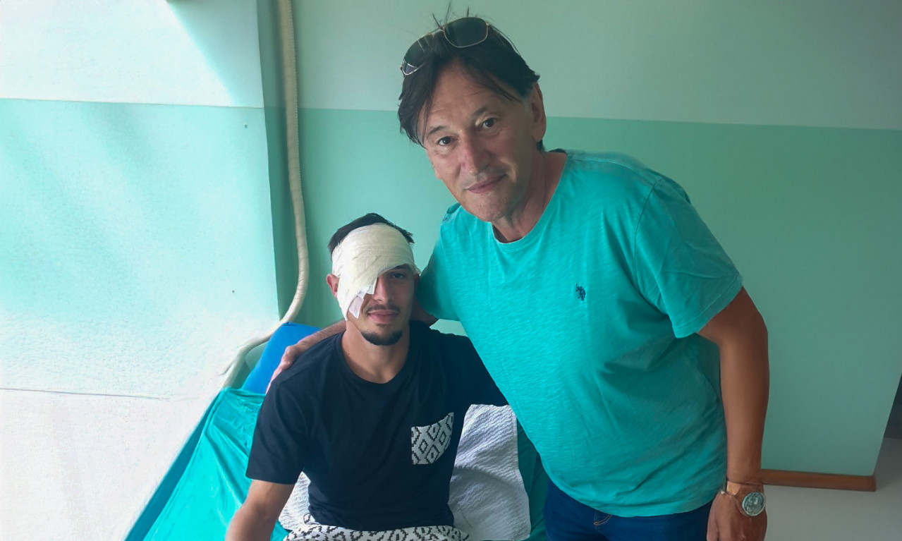 FUDBALER HITNO PREVEZEN U BOLNICU Stravična povreda jednog od naših najboljih igrača