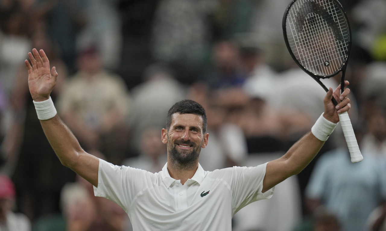 SRPSKI "DERBI" PRIPAO NAJVEĆEM IKADA: Novak Đoković u osmini finala Vimbldona