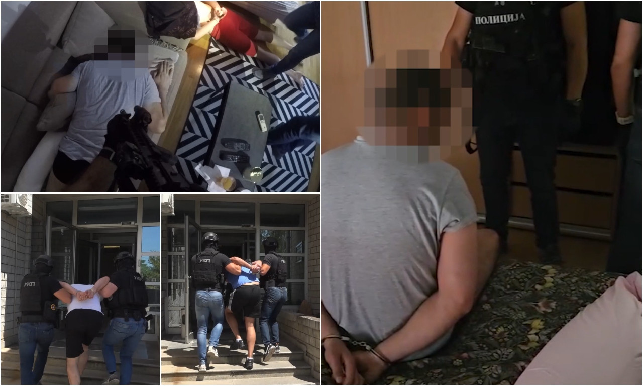 POGLEDAJTE KAKO SU UHAPŠENE UBICE KAVAČKOG KLANA U BEOGRADU Evo šta se Zvicerovim saradnicima stavlja na teret (VIDEO)