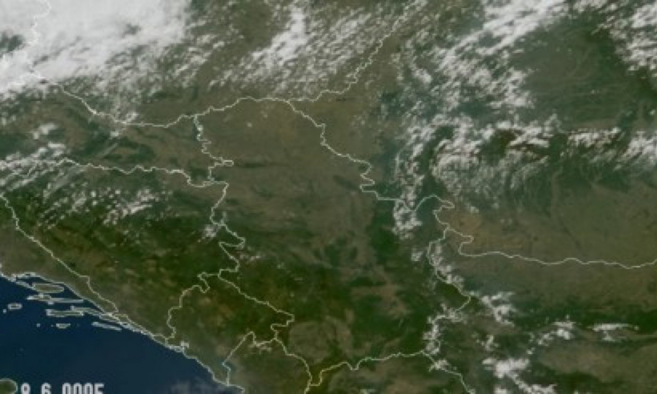 ŠOKANTNI SATELITSKI SNIMCI Ekstremna suša i vrućina pustoše jugoistočnu Evropu, evo kako izgleda Srbija