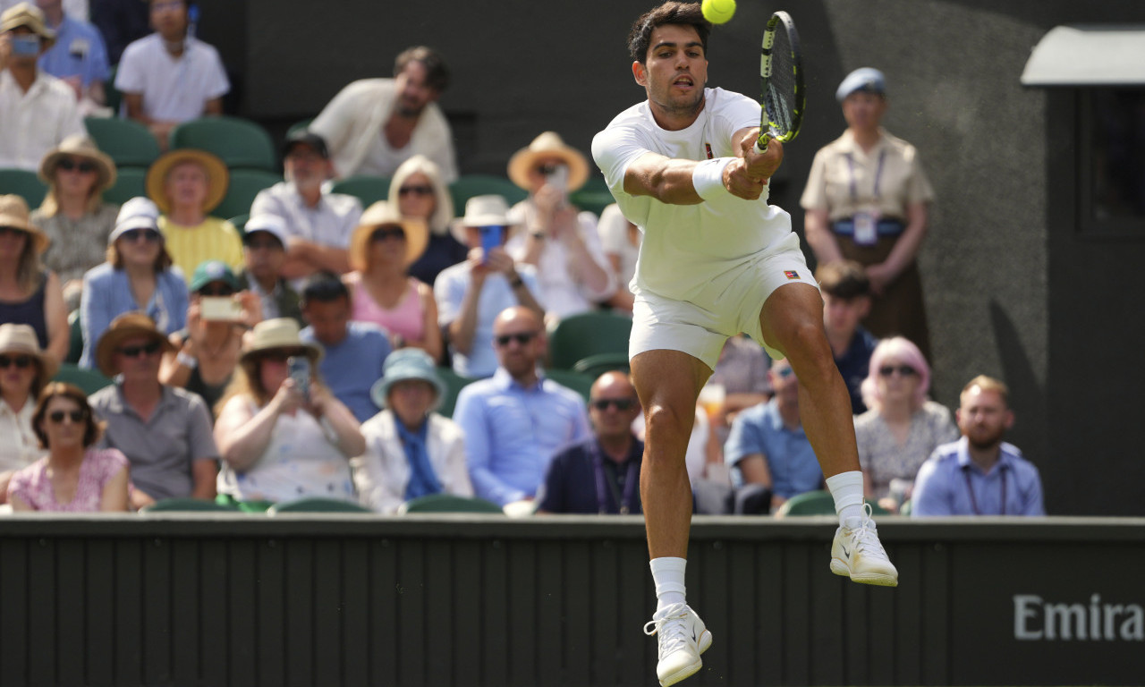 RUBLJOV BEZ ŠANSE: Alkaraz se plasirao u četvrtfinale Vimbldona!