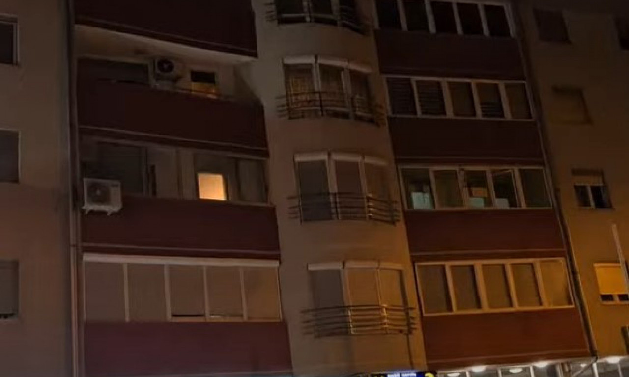 DETE (7) PALO SA PETOG SPRATA U NOVOM PAZARU Pogledajte tu visinu (VIDEO)