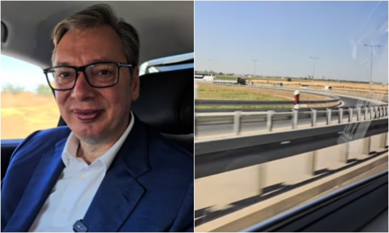 VUČIĆ NA PUTU KA ČAČKU: Pogledajte šta je poručio pred otvaranje fabrike! (VIDEO)