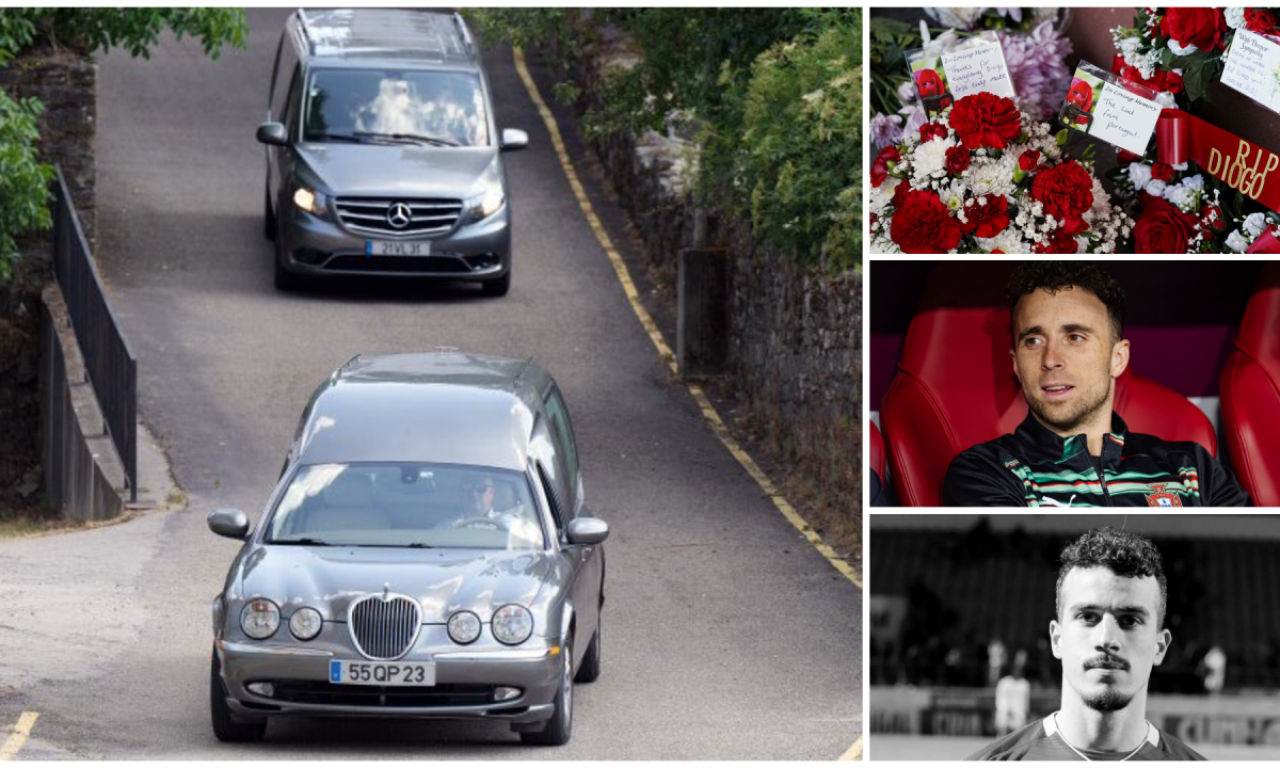 DA SRCE PREPUKNE Tela Dioga Žote i njegovog brata stigla u Portugal - majka jeca, najvijači priredili gromoglasan aplauz