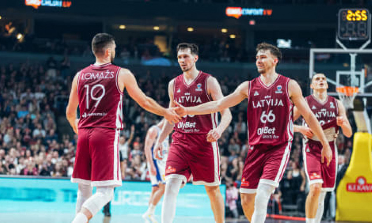 RIVAL SRBIJE OBJAVIO SPISAK: Košarkaši Letonije sa najjačim sastavom!