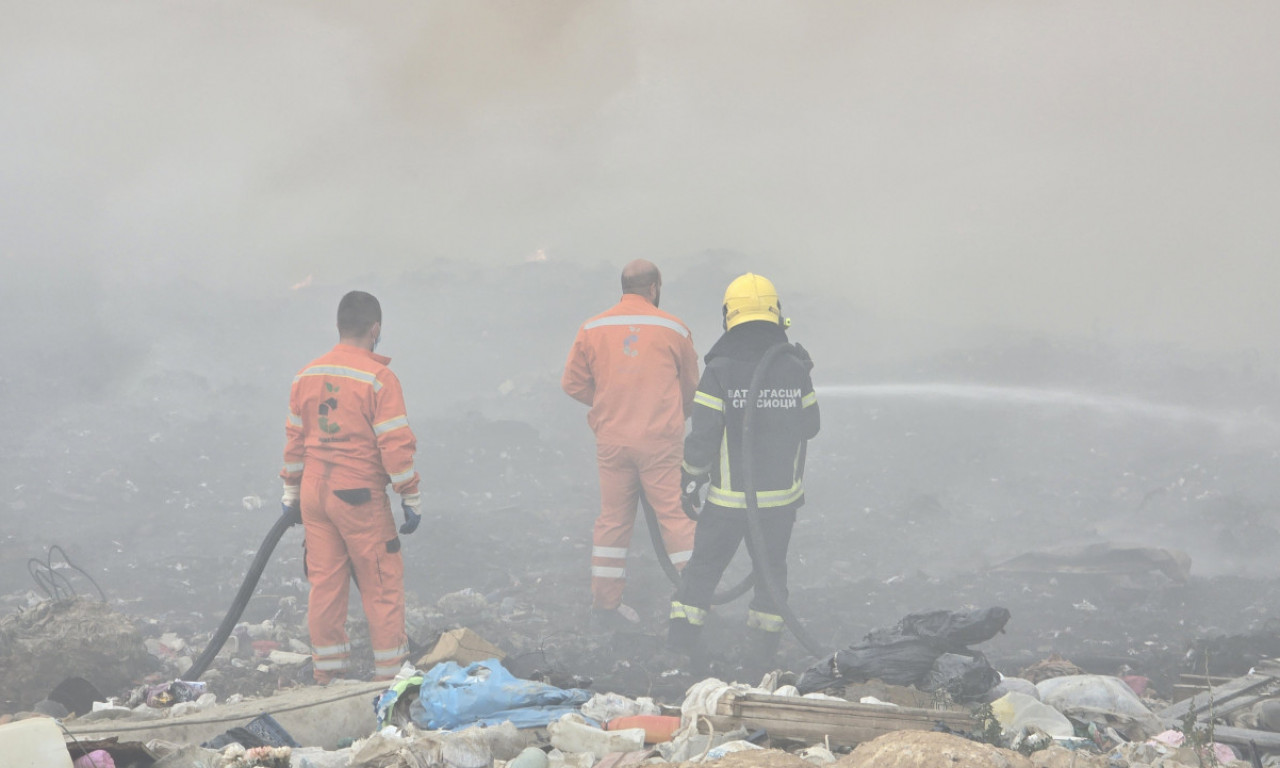GORELA DEPONIJA GOVEĐAK KOD SJENICE! Meštani u strahu, ovde je kritično