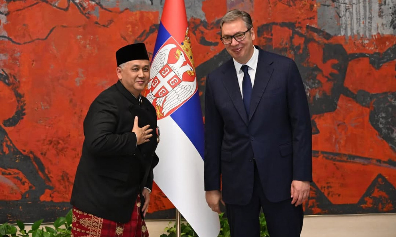 VELIKI NAPREDAK ZA PRIVREDU, IT SEKTOR, TURIZAM... Vučić ugostio ambasadora Indonezije (FOTO)